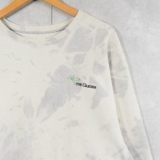 画像1: 2000's Champion REVERSE WEAVE "THE GARDEN" ロゴ刺繍 タイダイスウェット (1)