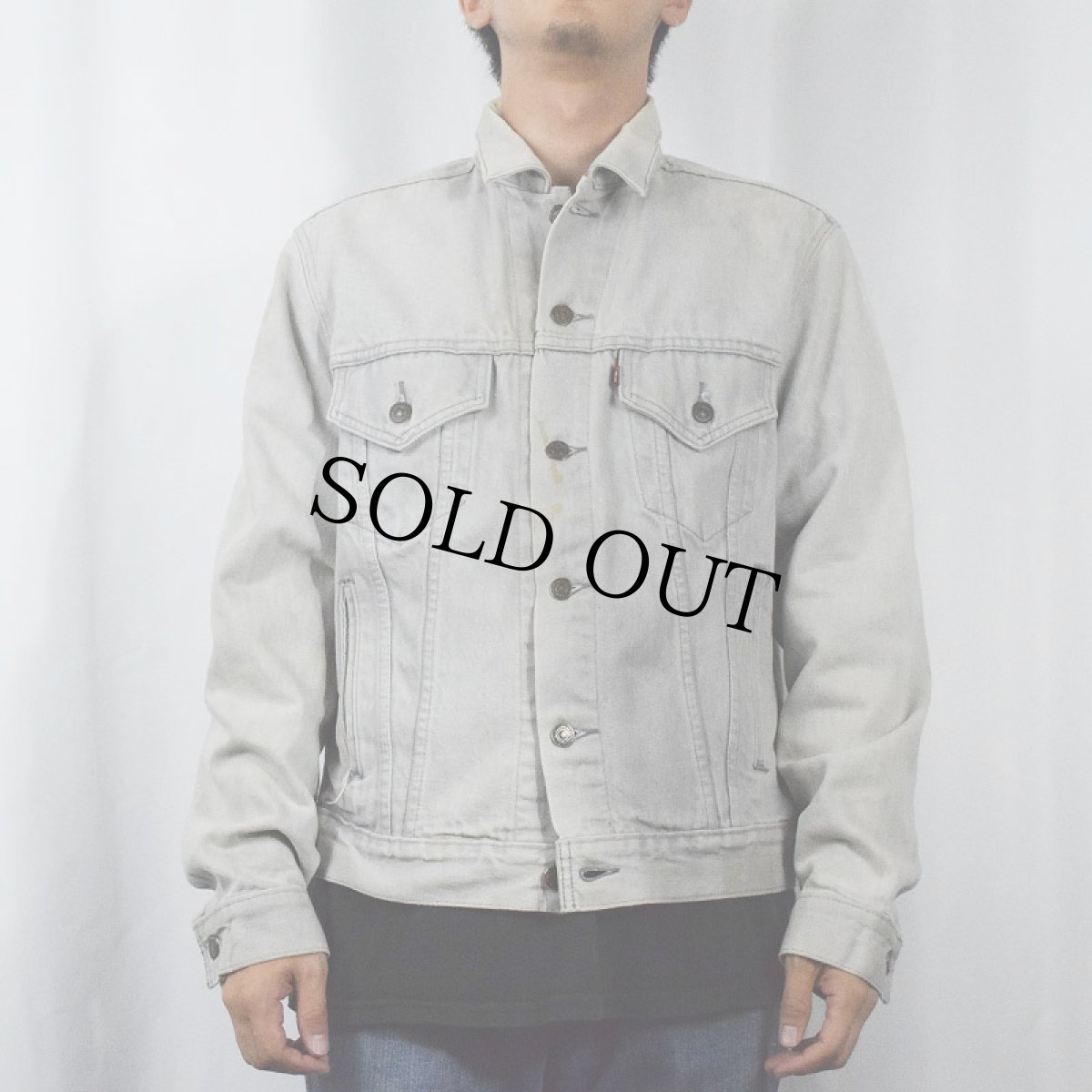 画像2: 80's Levi's 70506-0257 USA製 デニムジャケット SIZE44R (2)