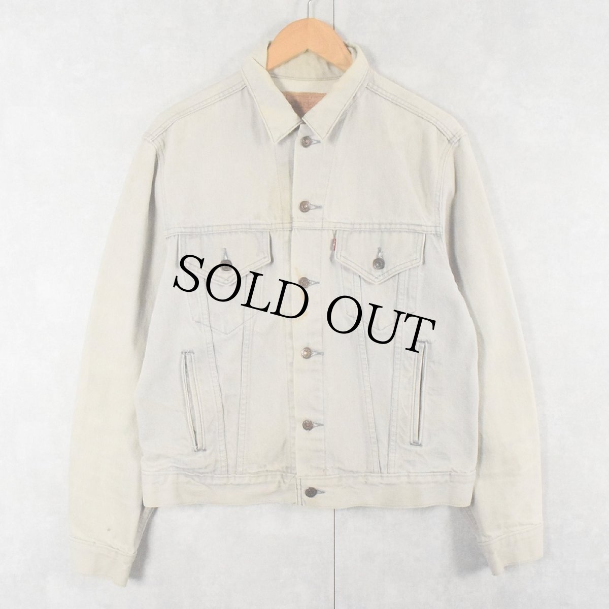 画像1: 80's Levi's 70506-0257 USA製 デニムジャケット SIZE44R (1)