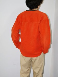画像2: GAP Vネック フリースプルオーバー L (2)