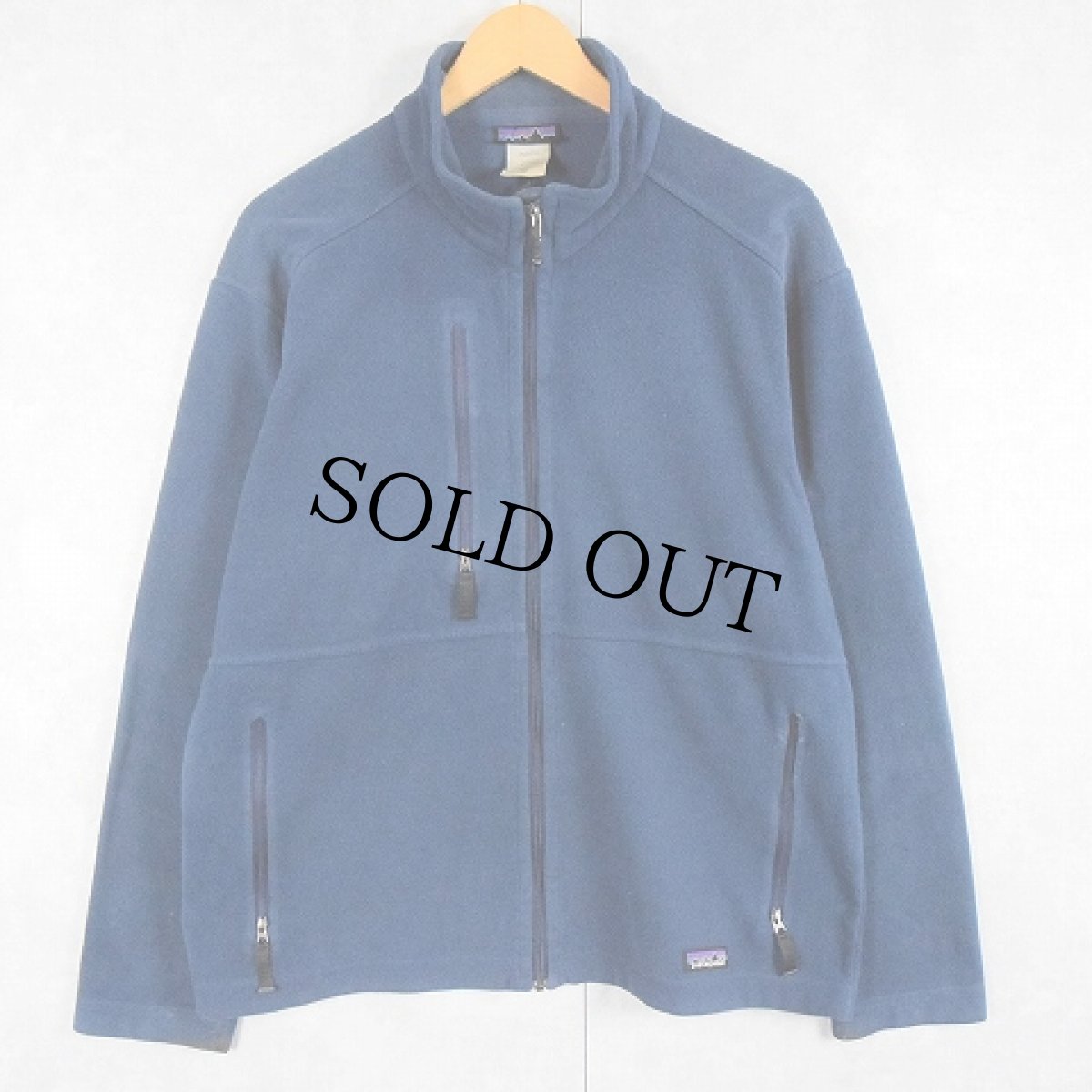 画像1: 2000's patagonia シンチラ フリースジップジャケット NAVY M (1)