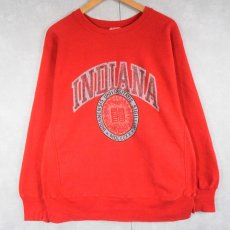 画像1: 80's Champion REVERSE WEAVE トリコタグ USA製 "INDIANA" プリントスウェット L (1)