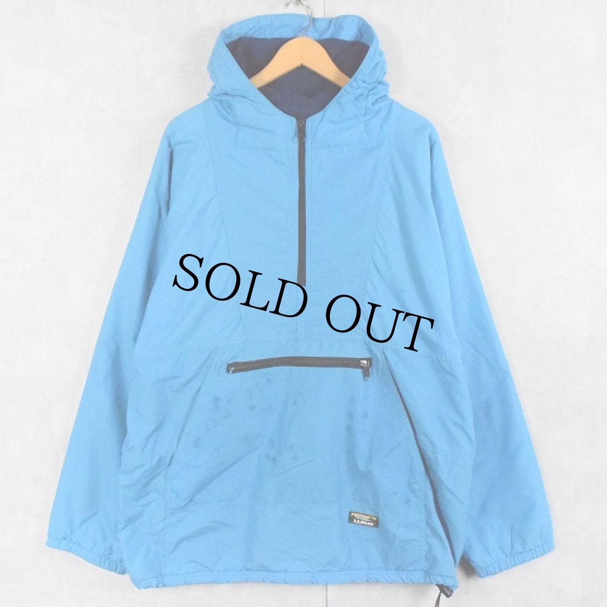 画像1: **【SALE】 80's L.L.Bean USA製 ナイロンアノラックパーカー XL TALL (1)