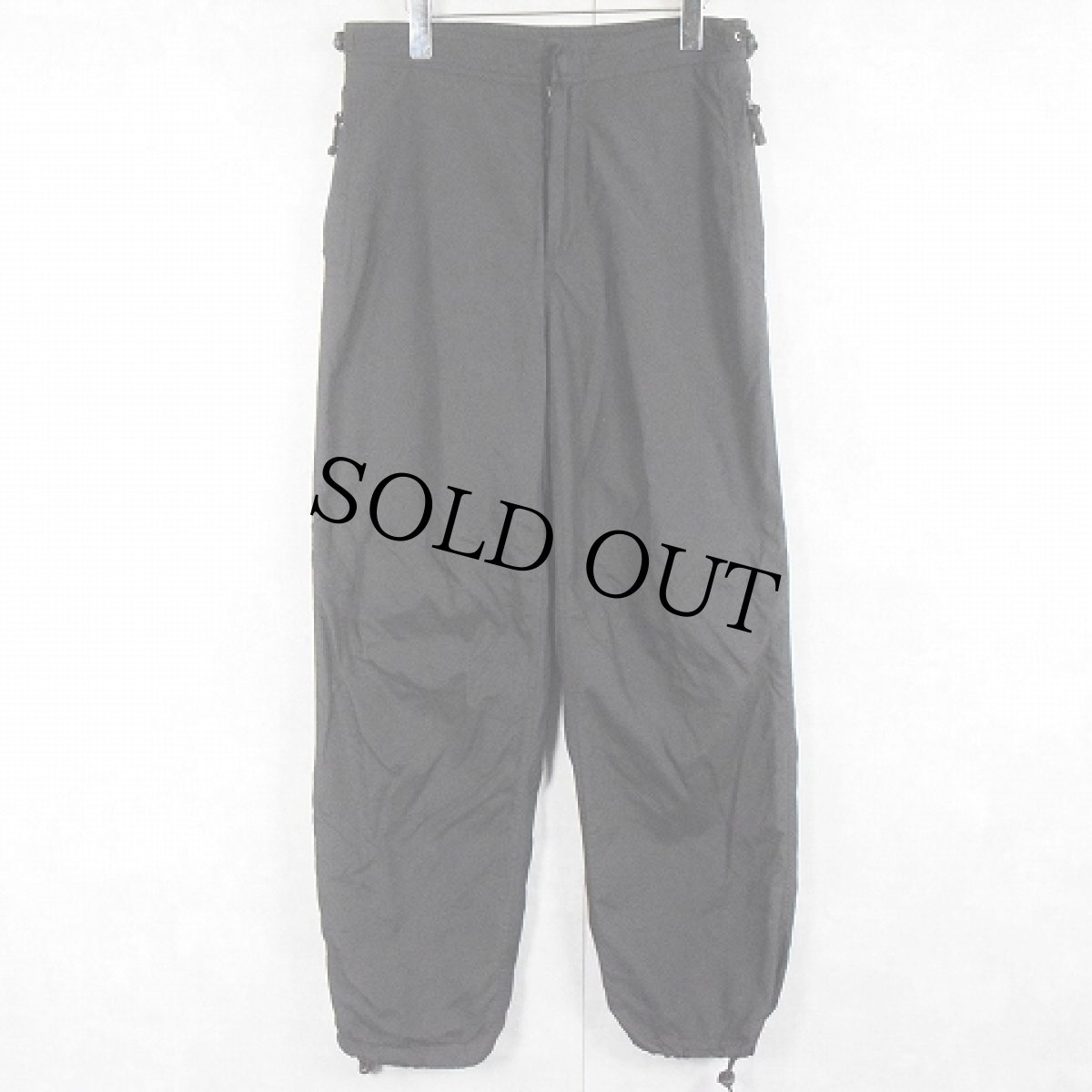 画像1: 【SALE】 GAP ナイロンイージーパンツ BLACK XS (1)