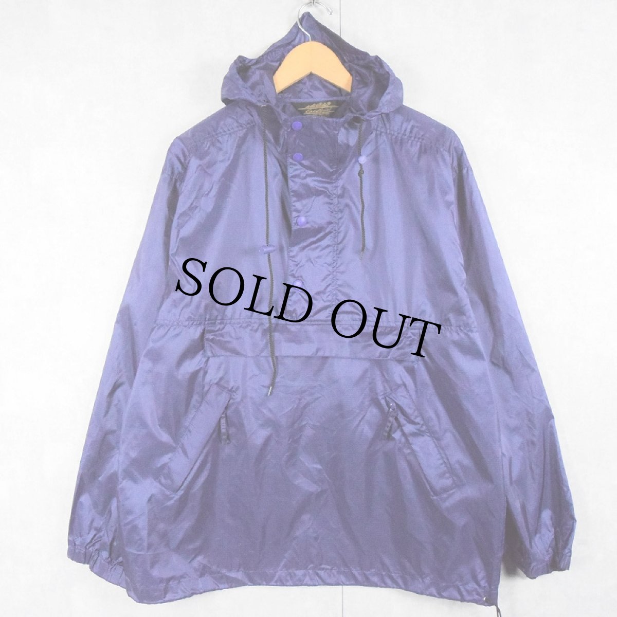 画像1: 80〜90's Eddie Bauer ナイロンアノラックパーカー M (1)