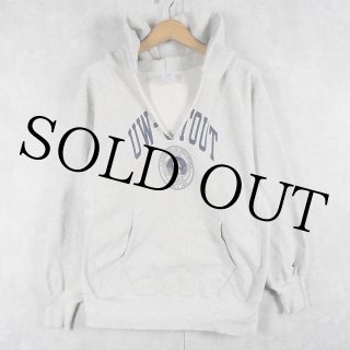 L Reverse Weave リバースウィーブ U of W 古着 90年代 90s チャンピオン アメリカ製 リバースウィーブ グレー