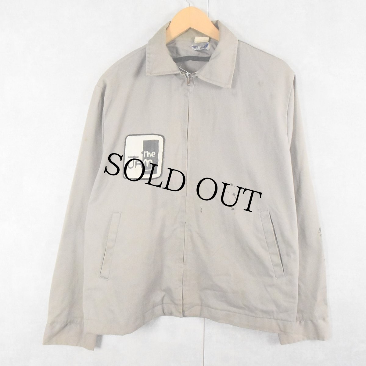 画像2: 70's ROTEXALL "The JAM DEADEND Cruisers" プリント ワークジャケット (2)