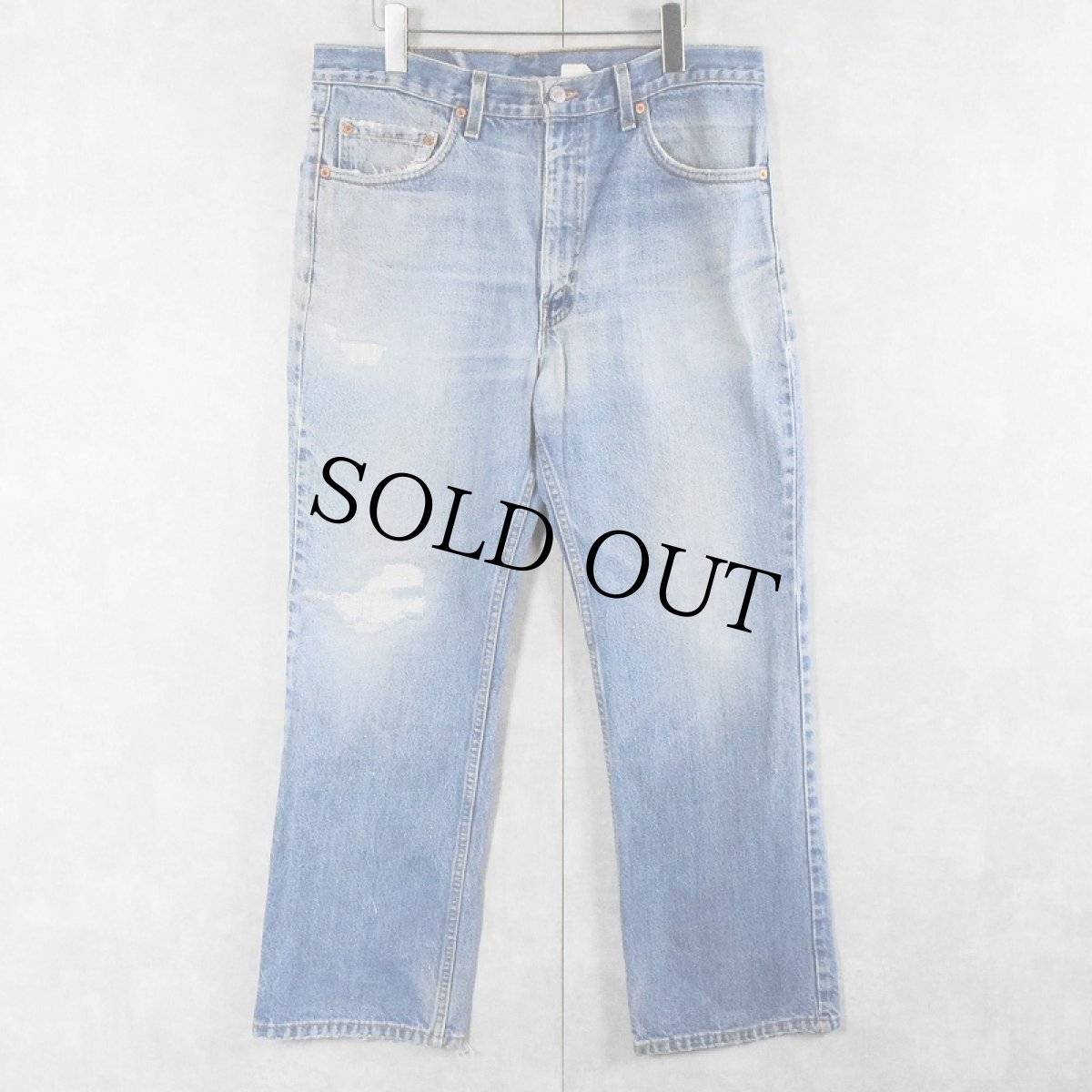 画像1: 2000's Levi's 517 USA製 ブーツカットデニムパンツ W35 (1)