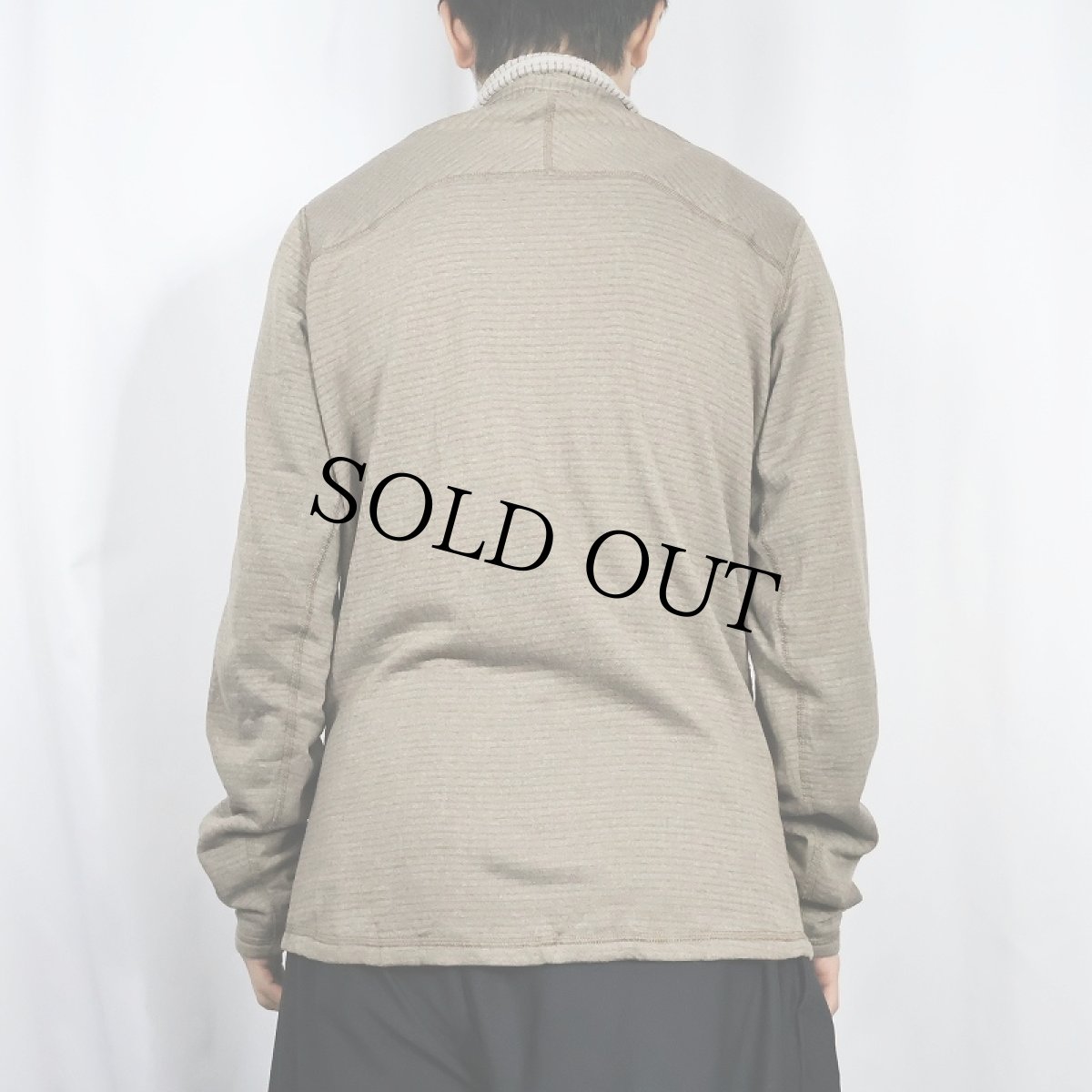 画像3: 2000's Patagonia Rシリーズ R1 POLARTEC ハーフジップ フリースジャケット M (3)