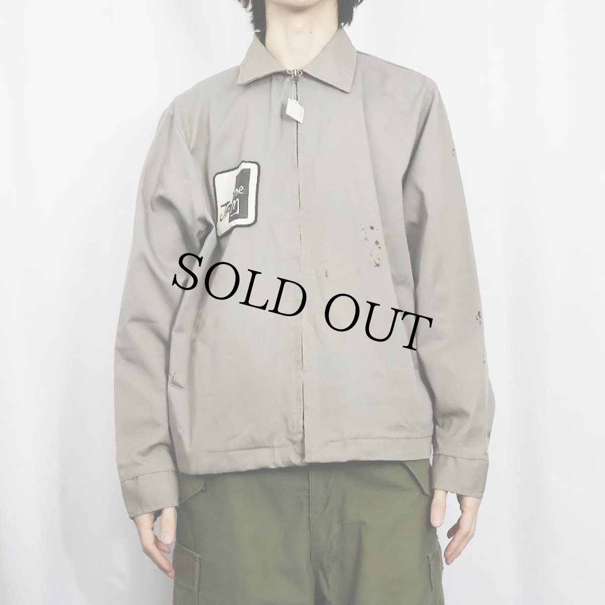 画像3: 70's ROTEXALL "The JAM DEADEND Cruisers" プリント ワークジャケット (3)