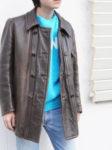 画像1: 50's L'IDEAL "Le Corbusier" レザーワークジャケット (1)