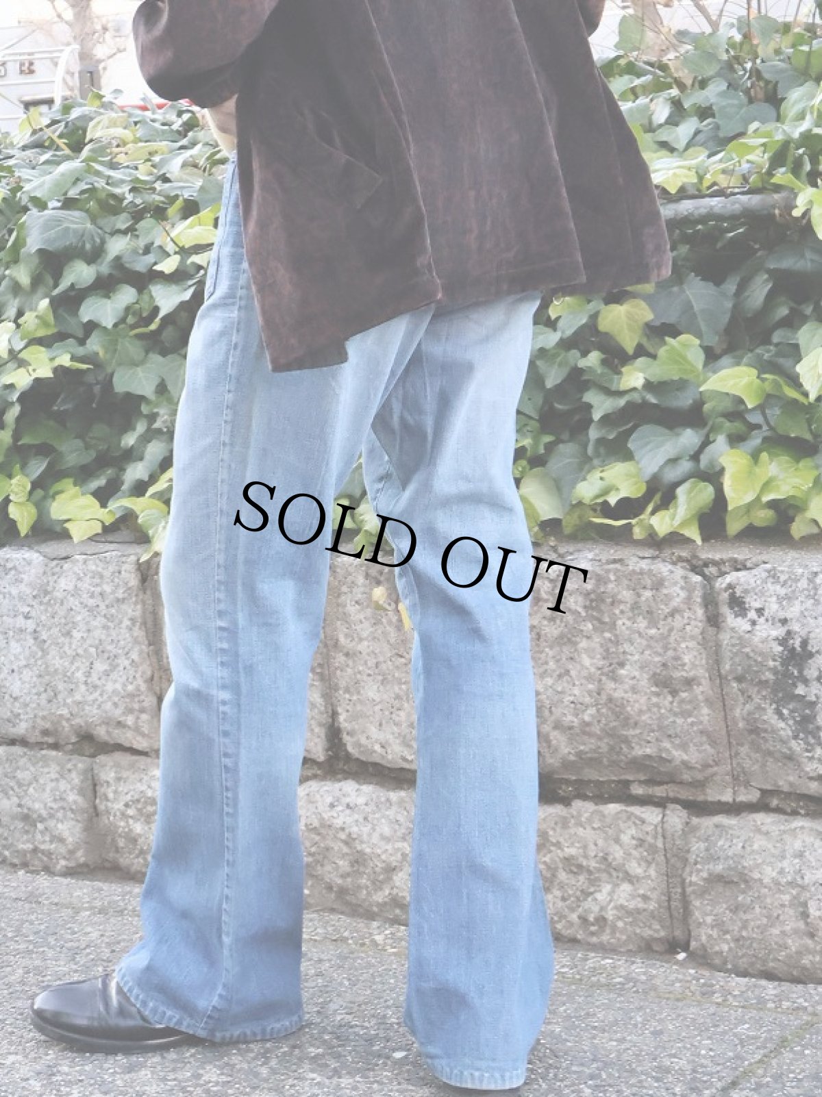 画像2: 70's ブッシュデニムパンツ W32 (2)