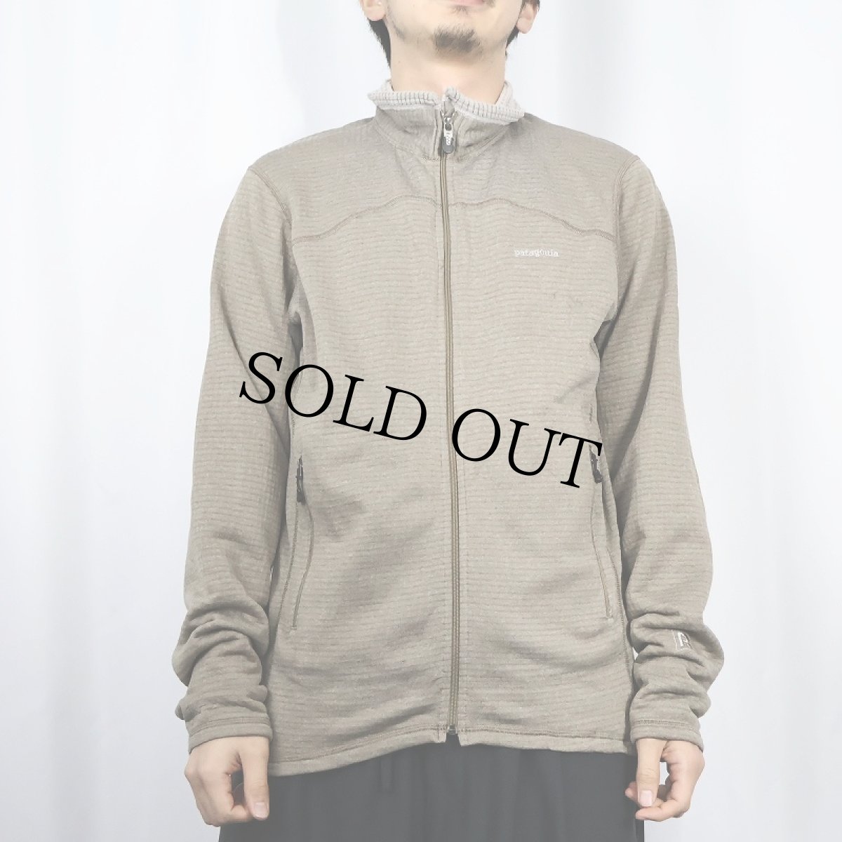 画像2: 2000's Patagonia Rシリーズ R1 POLARTEC ハーフジップ フリースジャケット M (2)