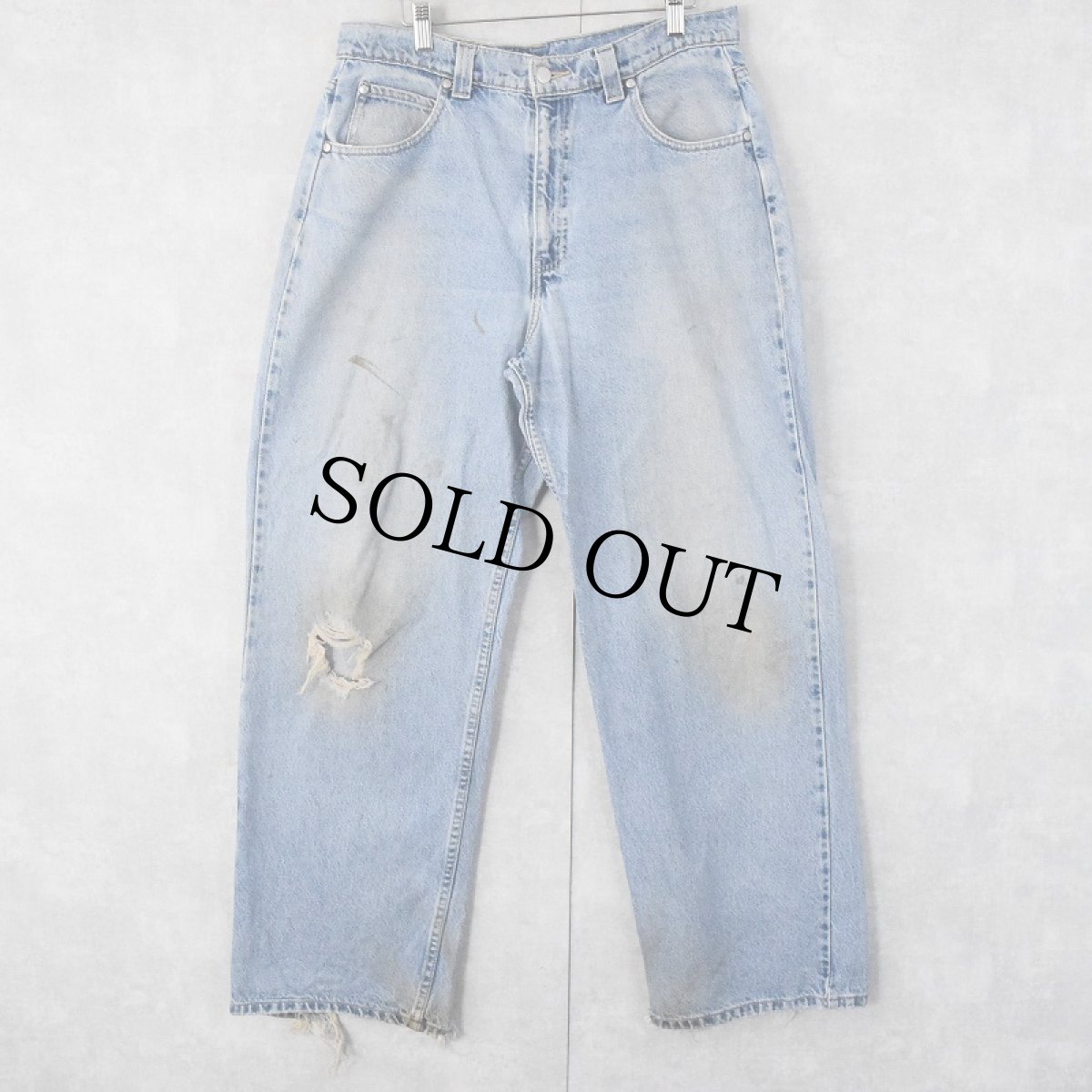 画像3: 90's Levi's L2 "BAGGY FIT" デニムパンツ W35 (3)