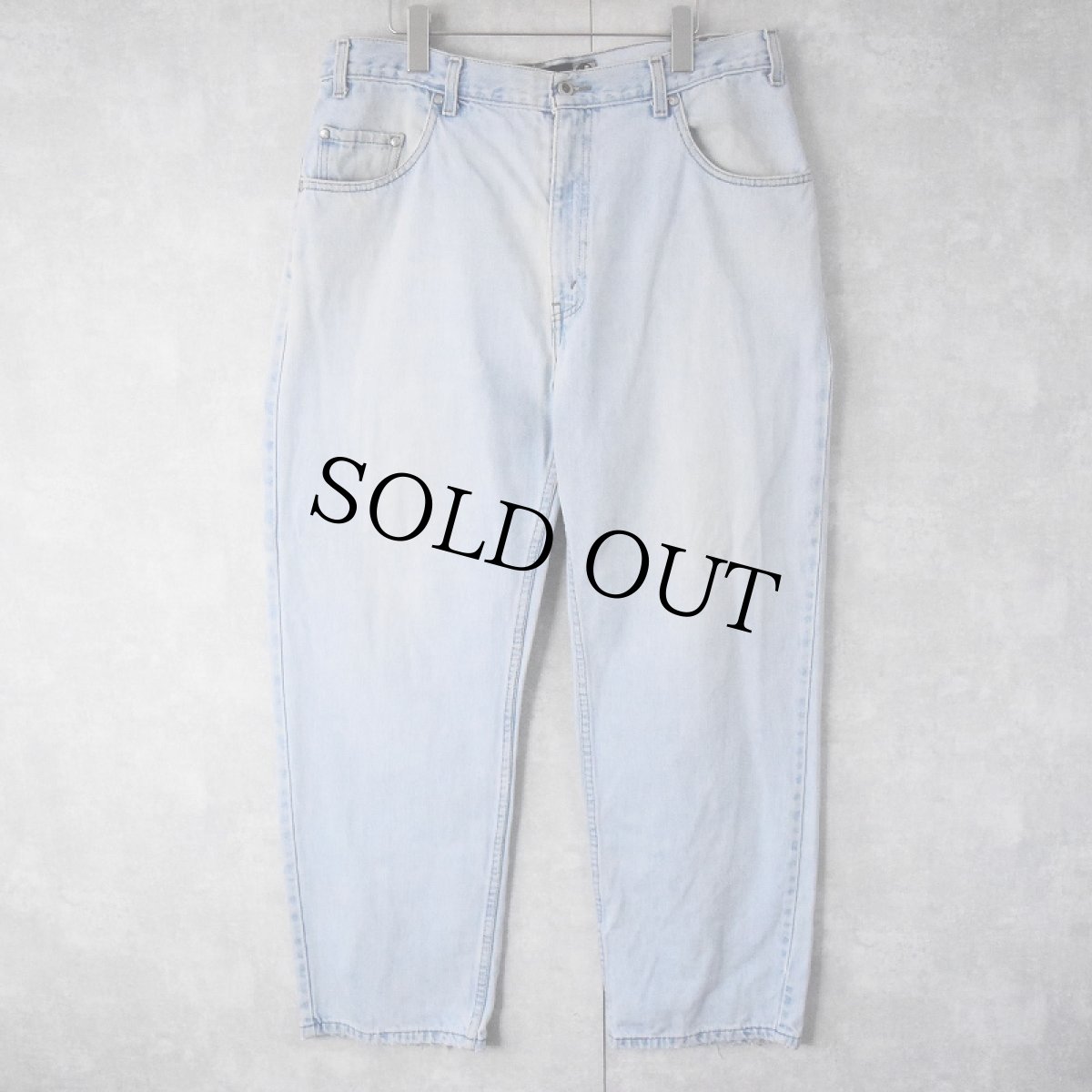 画像1: 2000's Levi's SILVER TAB "straight + relaxed" デニムパンツ W44 (1)