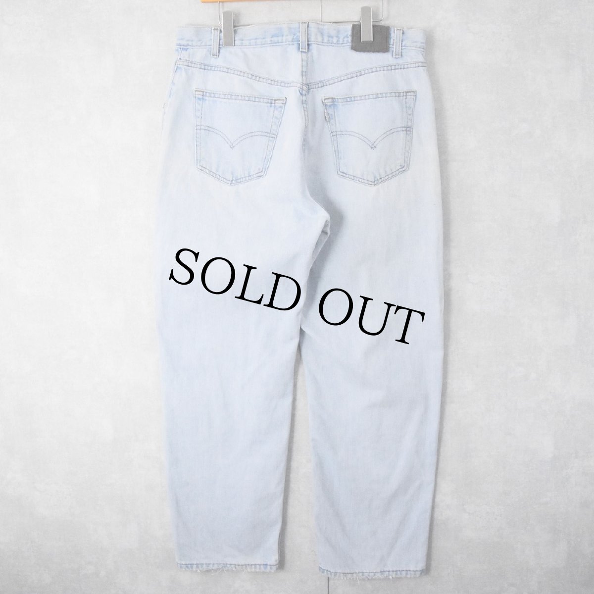 画像2: 2000's Levi's SILVER TAB "straight + relaxed" デニムパンツ W44 (2)