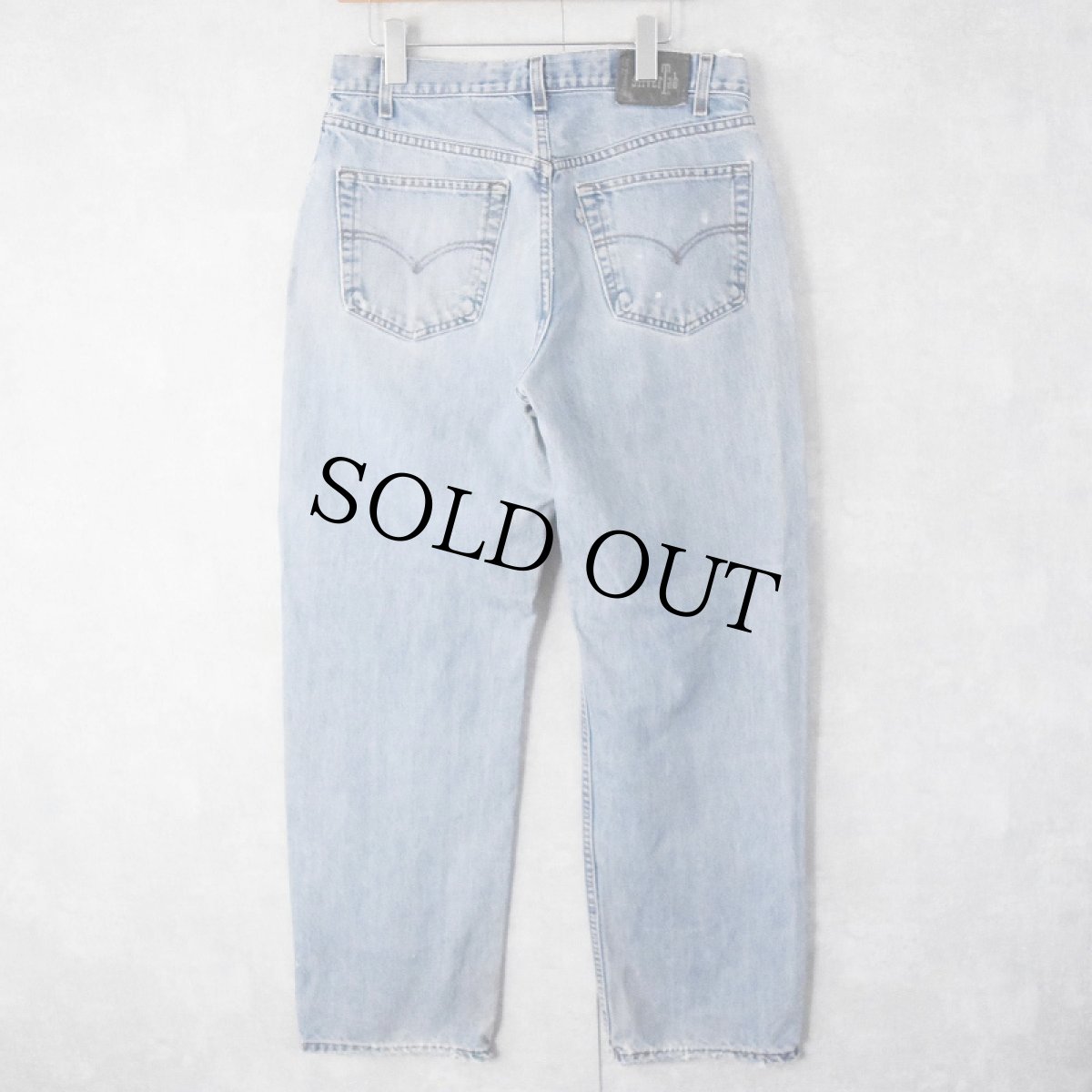 画像2: 90〜2000's Levi's SILVER TAB "straight + relaxed" デニムパンツ W34 (2)