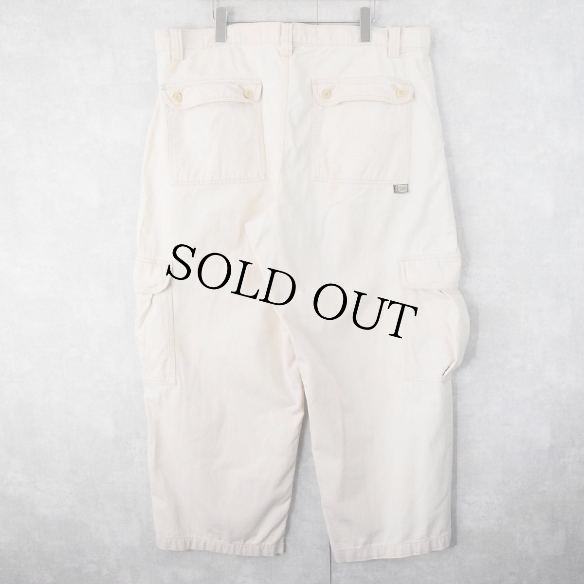 画像2: 2000's Levi's SILVER TAB "khakis" コットンカーゴパンツ W42 (2)
