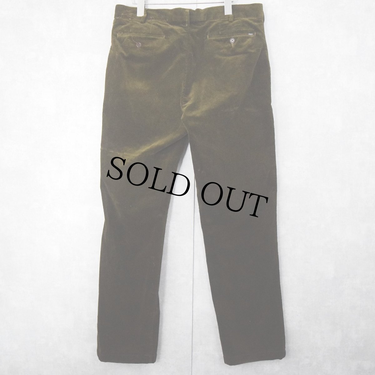 画像4: POLO Ralph Lauren "CLASSIC FIT" コーデュロイパンツ BROWN W35 (4)