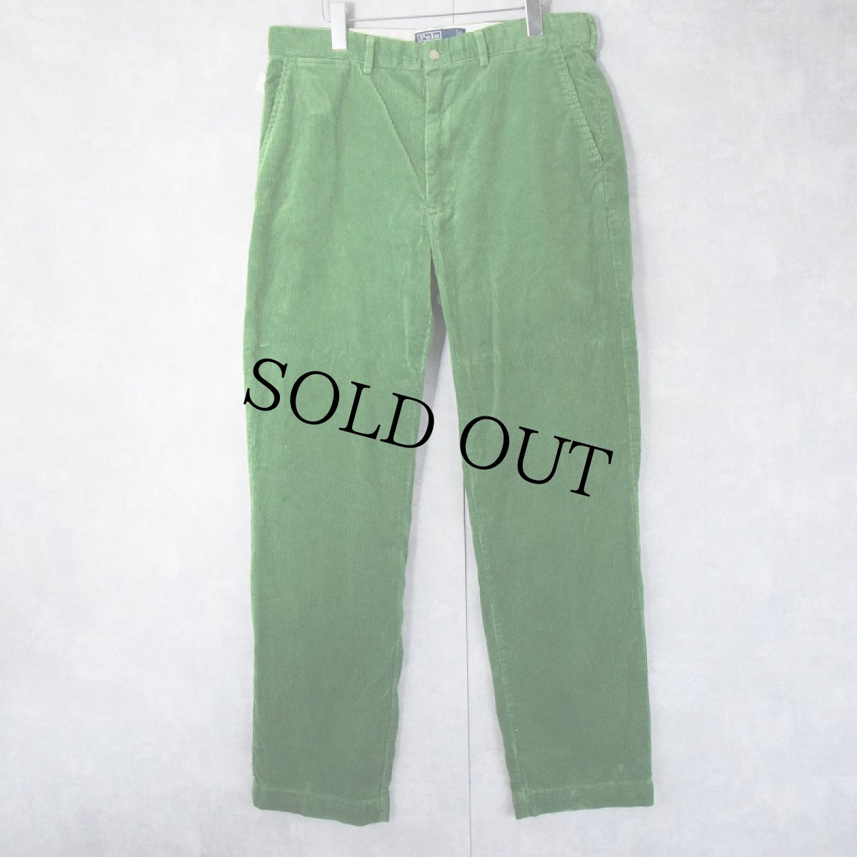 画像2: POLO Ralph Lauren 太畝コーデュロイパンツ W35 (2)