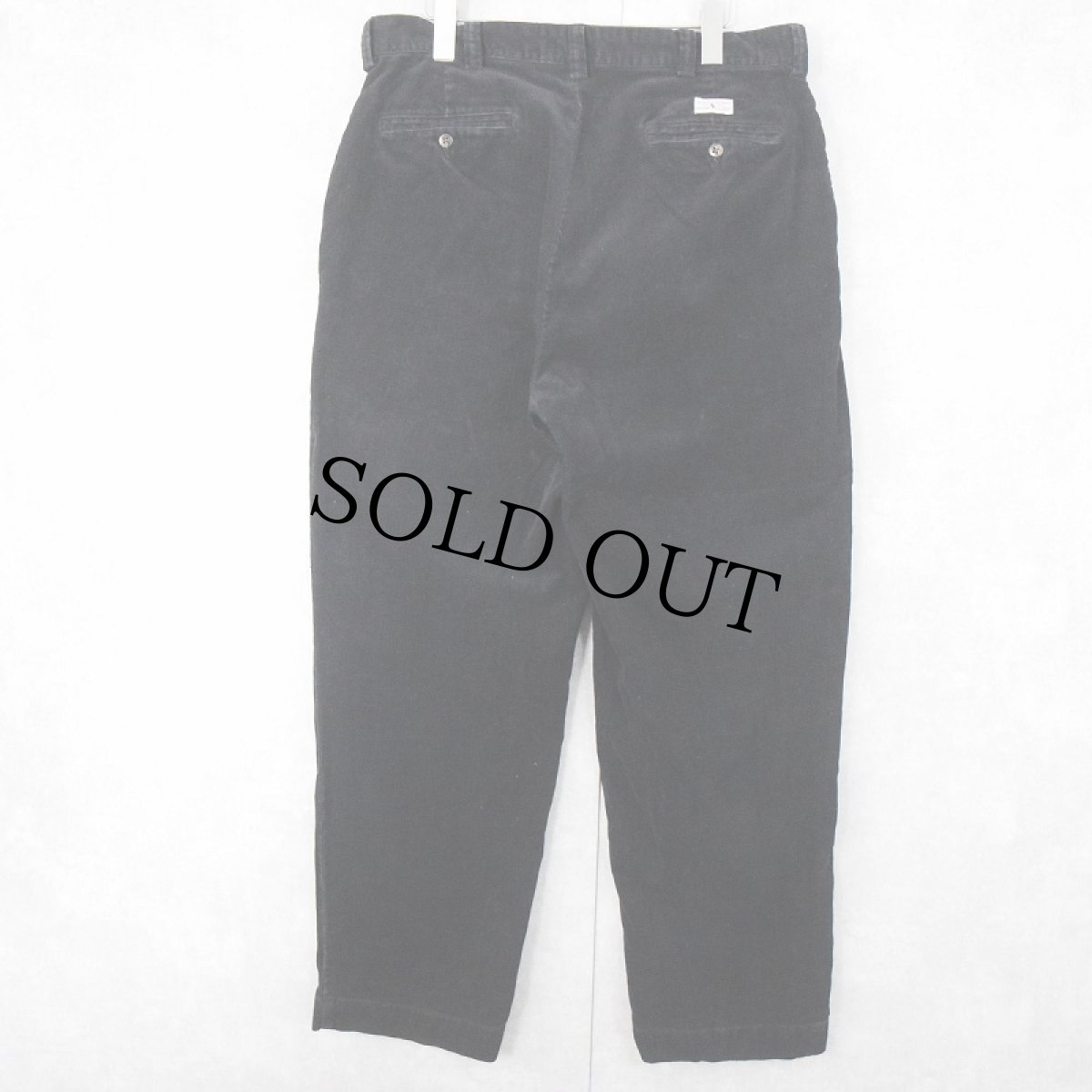 画像5: 90's POLO Ralph Lauren "PHILIP PANT" コーデュロイパンツ NAVY W35 (5)