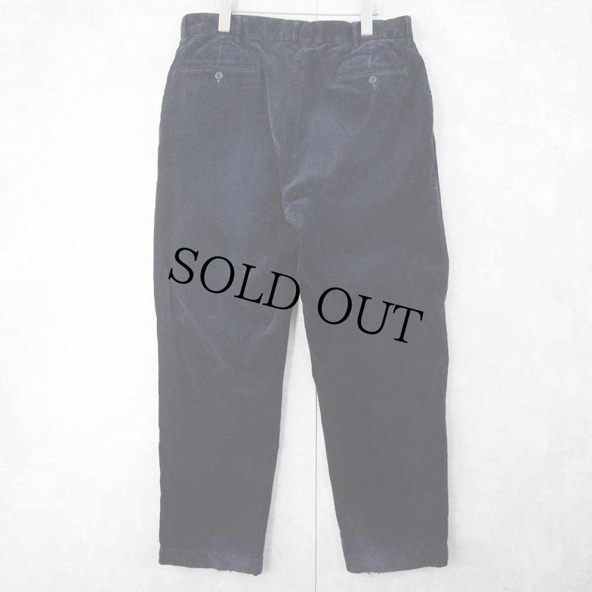 画像4: POLO Ralph Lauren 太畝コーデュロイパンツ NAVY W33 (4)