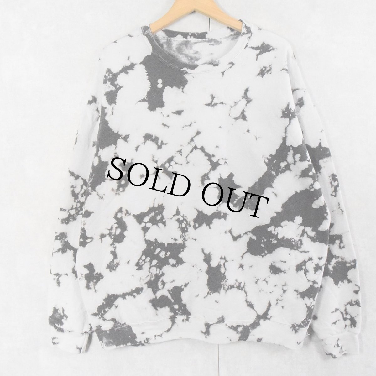 画像1: ブリーチ加工 スウェット (1)