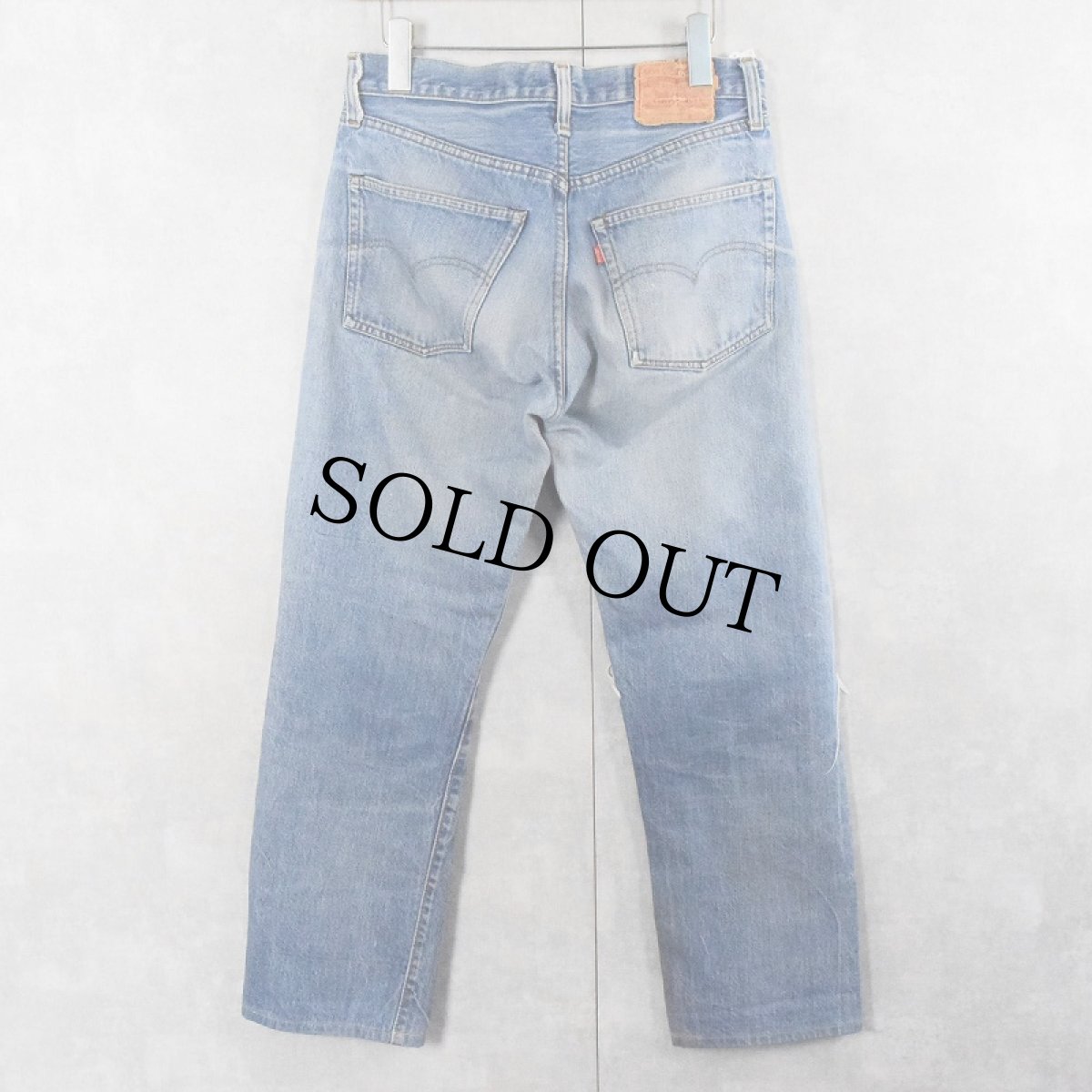画像2: 70's Levi's 501 66後期 デニムパンツ W31 (2)