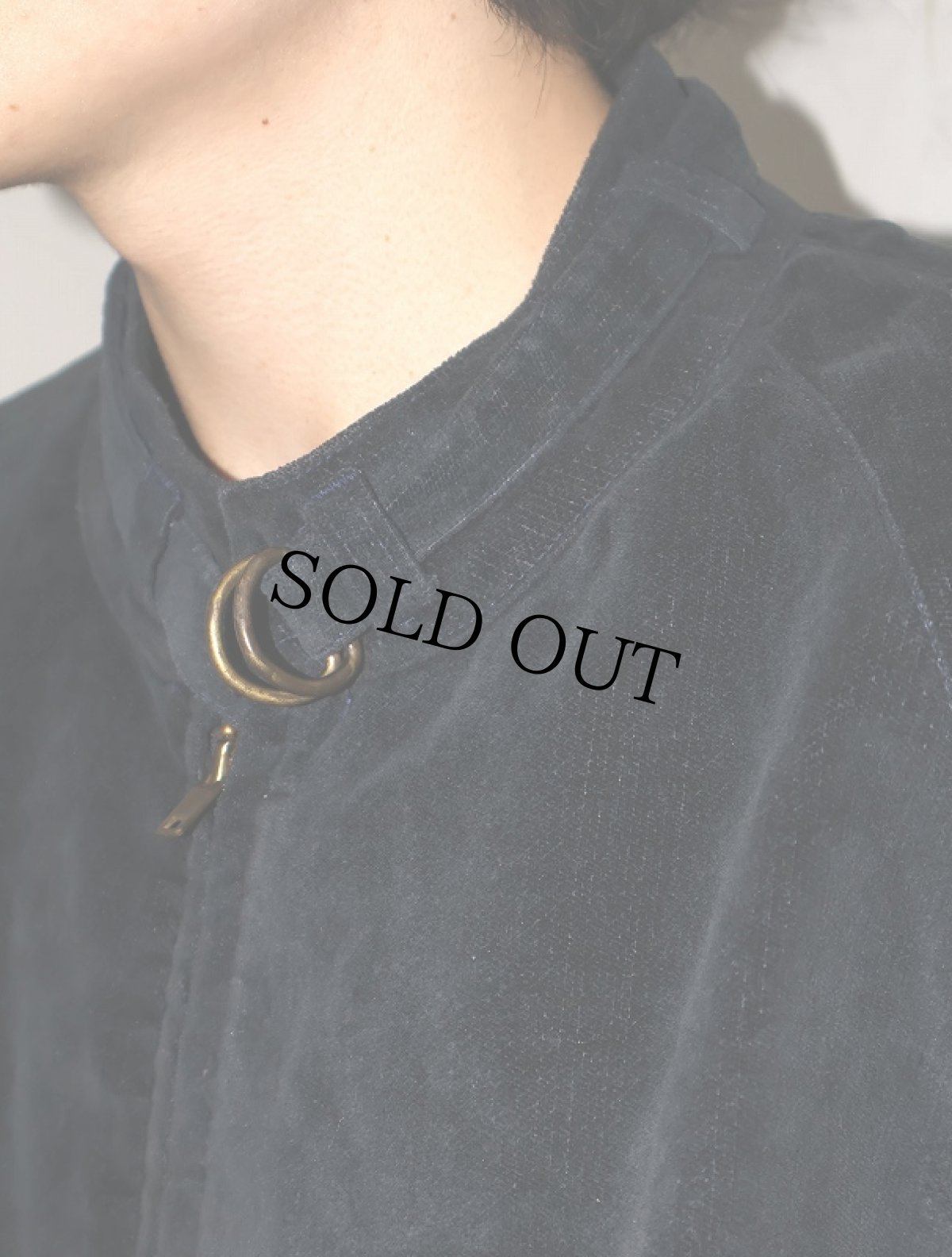 画像2: 70's Lee Separate-lees ベロアジャケット BLACK L (2)