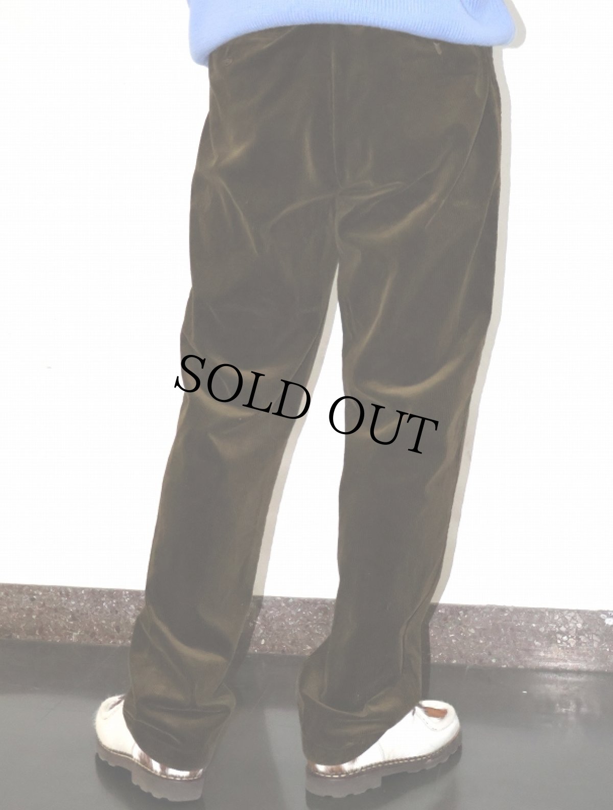 画像2: POLO Ralph Lauren "CLASSIC FIT" コーデュロイパンツ BROWN W35 (2)