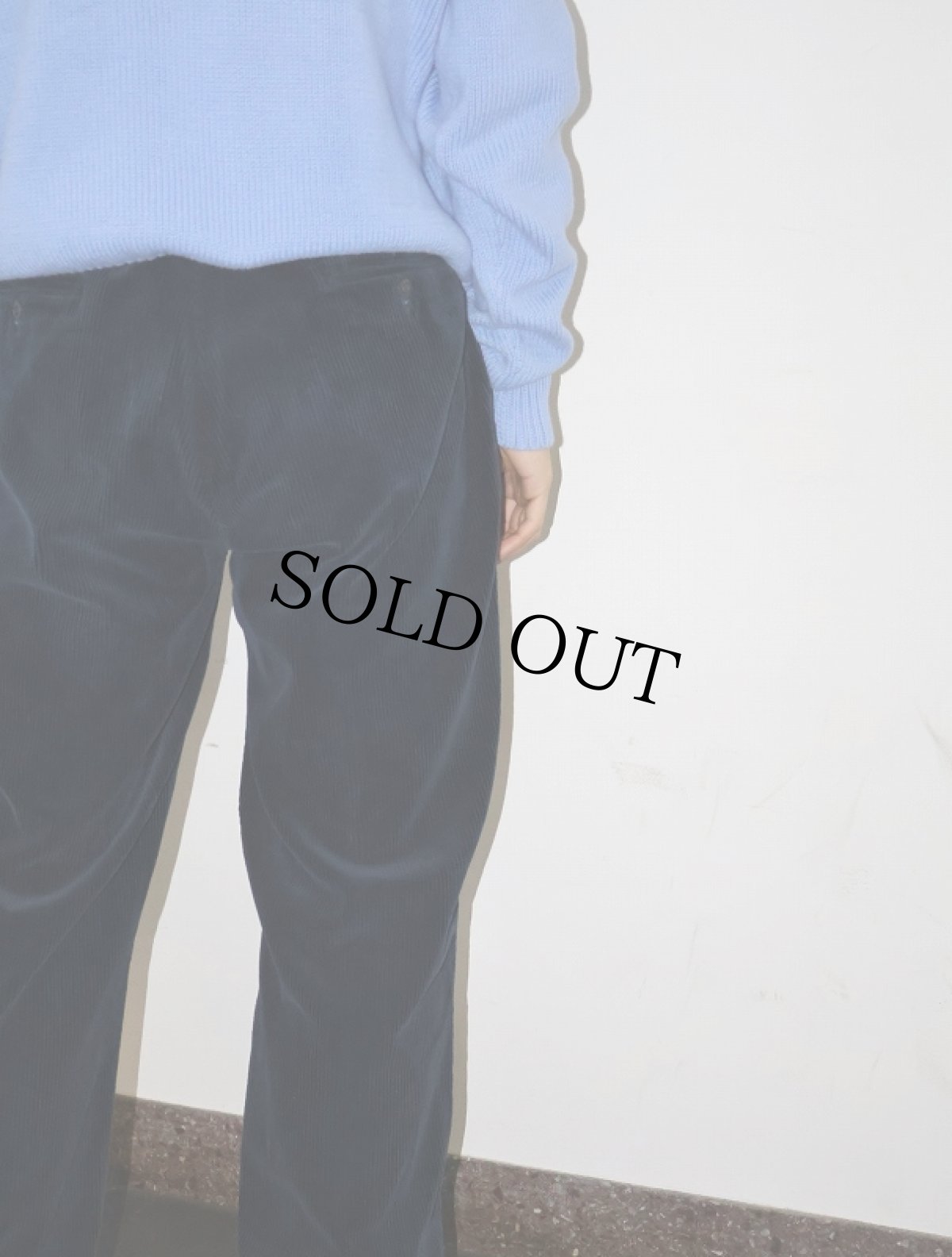 画像2: POLO Ralph Lauren コーデュロイパンツ NAVY W34 (2)