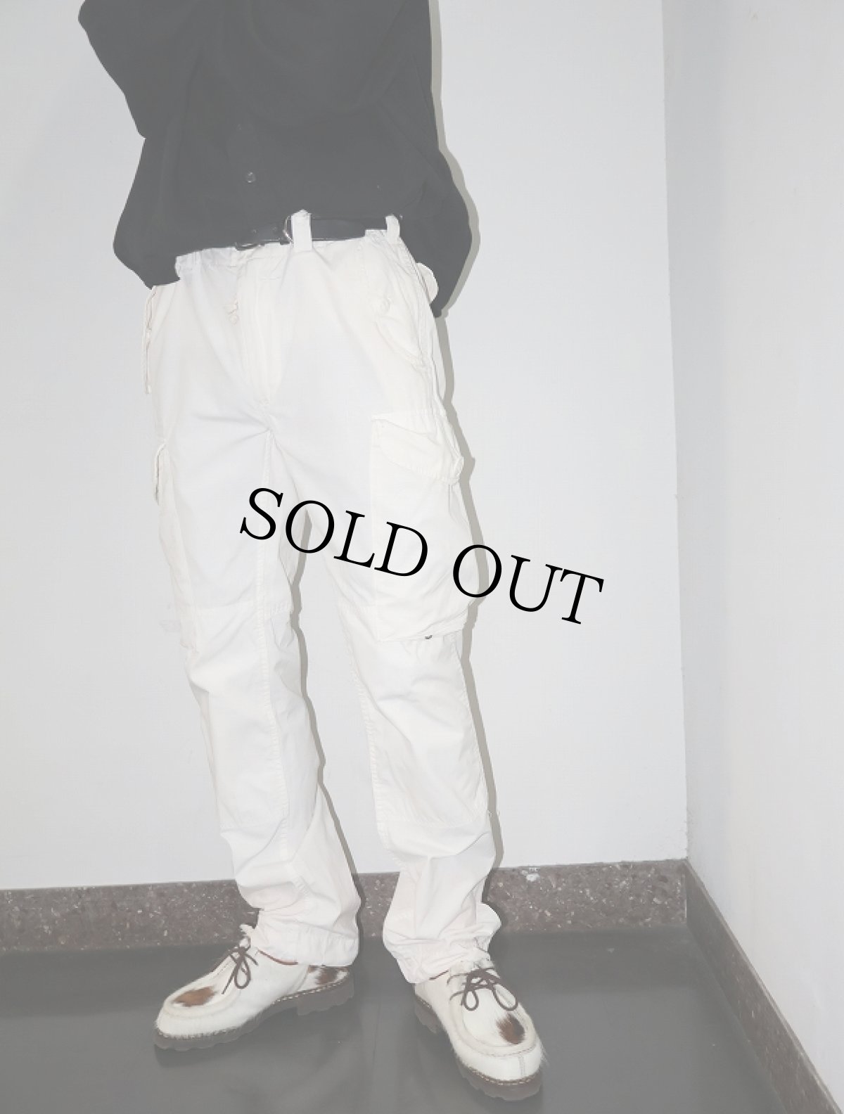 画像2: POLO Ralph Lauren トロピカル コンバットパンツ W35 (2)