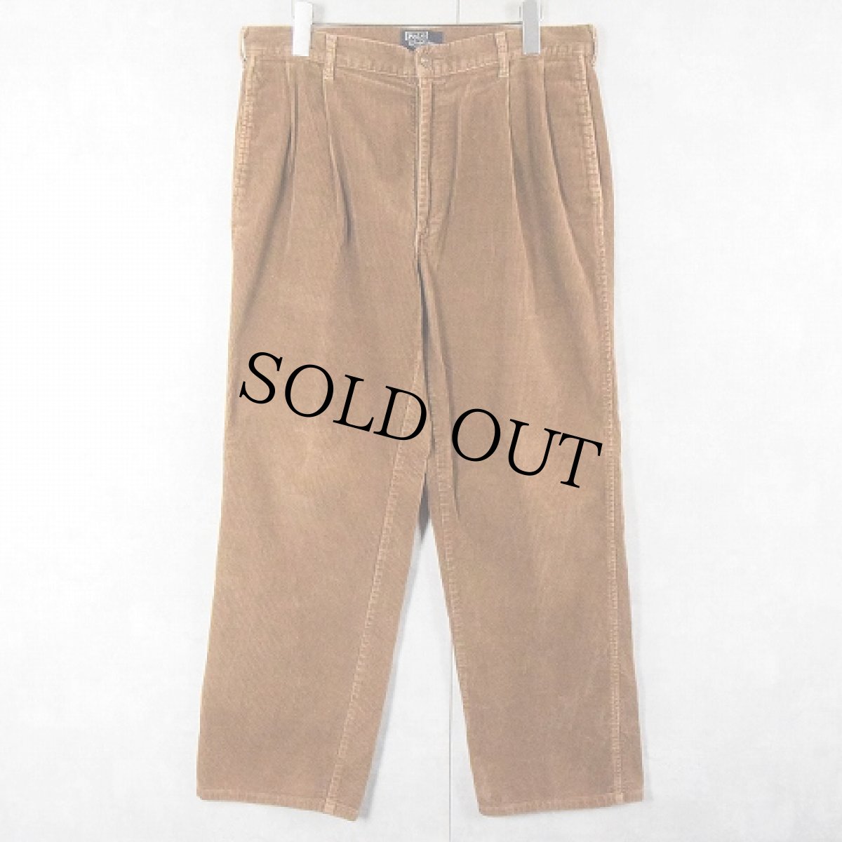 画像2: 90's POLO Ralph Lauren USA製 コーデュロイパンツ W34 (2)