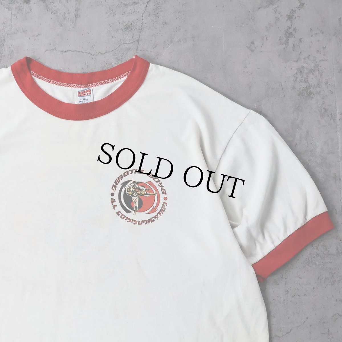 画像2: 90's BEASTIE BOYS USA製 "ILL COMMUNICATION" ヒップホップ リンガーTシャツ XL (2)