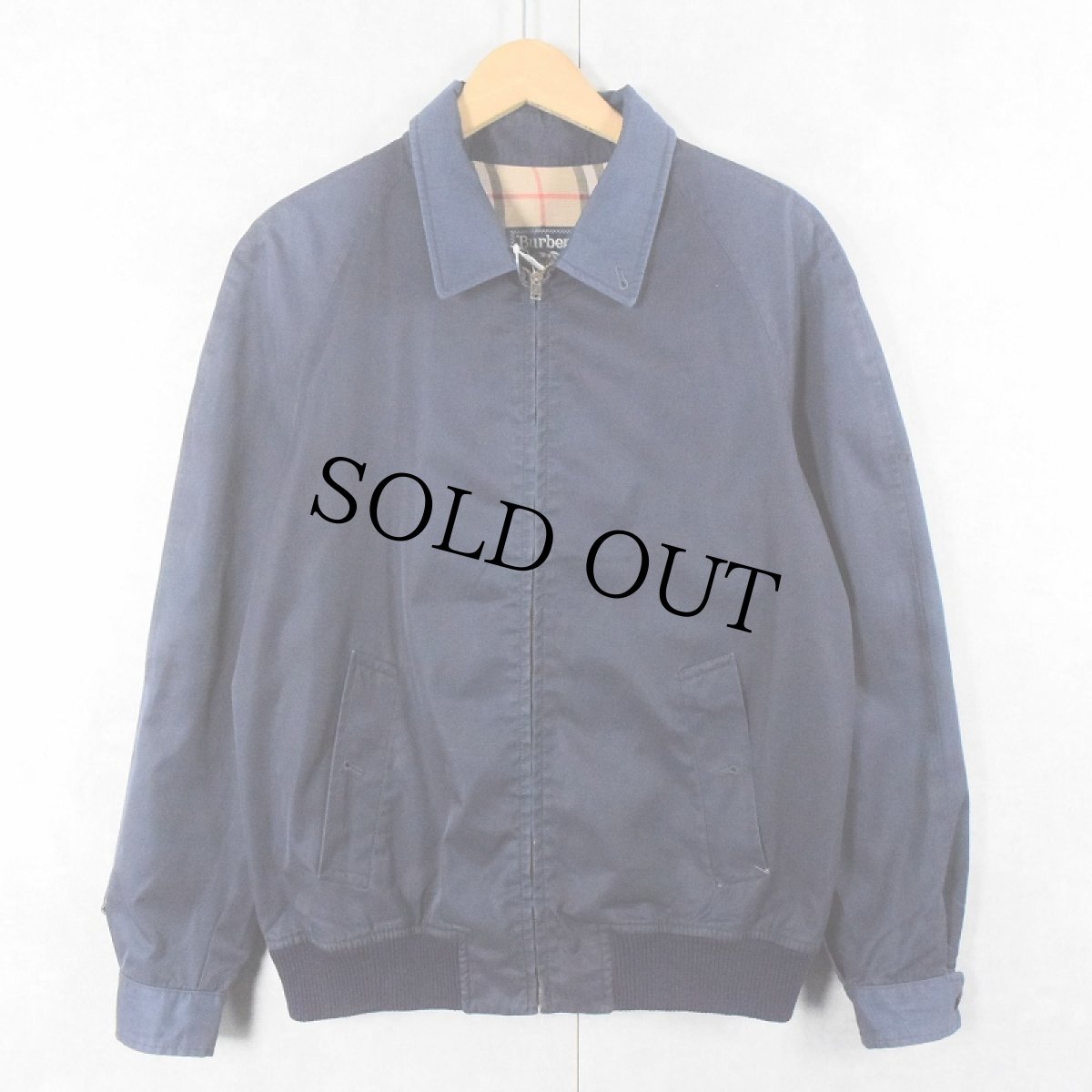 画像2: 80〜90's Burberrys' "GALES別注" スポーツジャケット NAVY 37 3/4 (2)