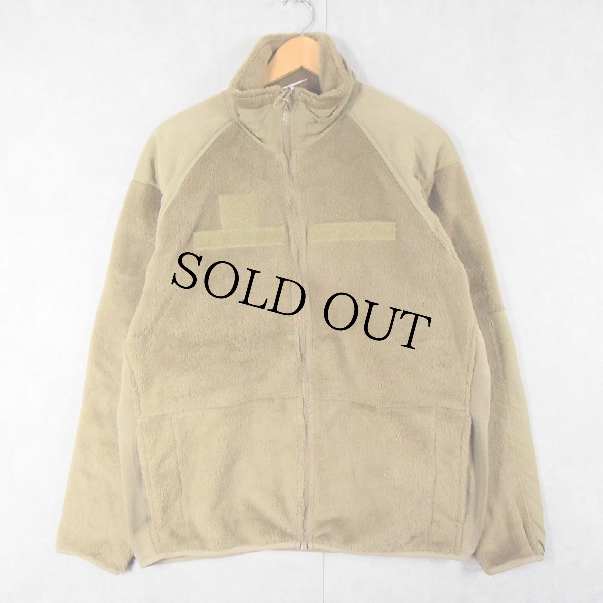 画像1: U.S.MILITARY ECWCS GEN3 Cold Weather コヨーテフリースジャケット MEDIUM-REGULAR (1)