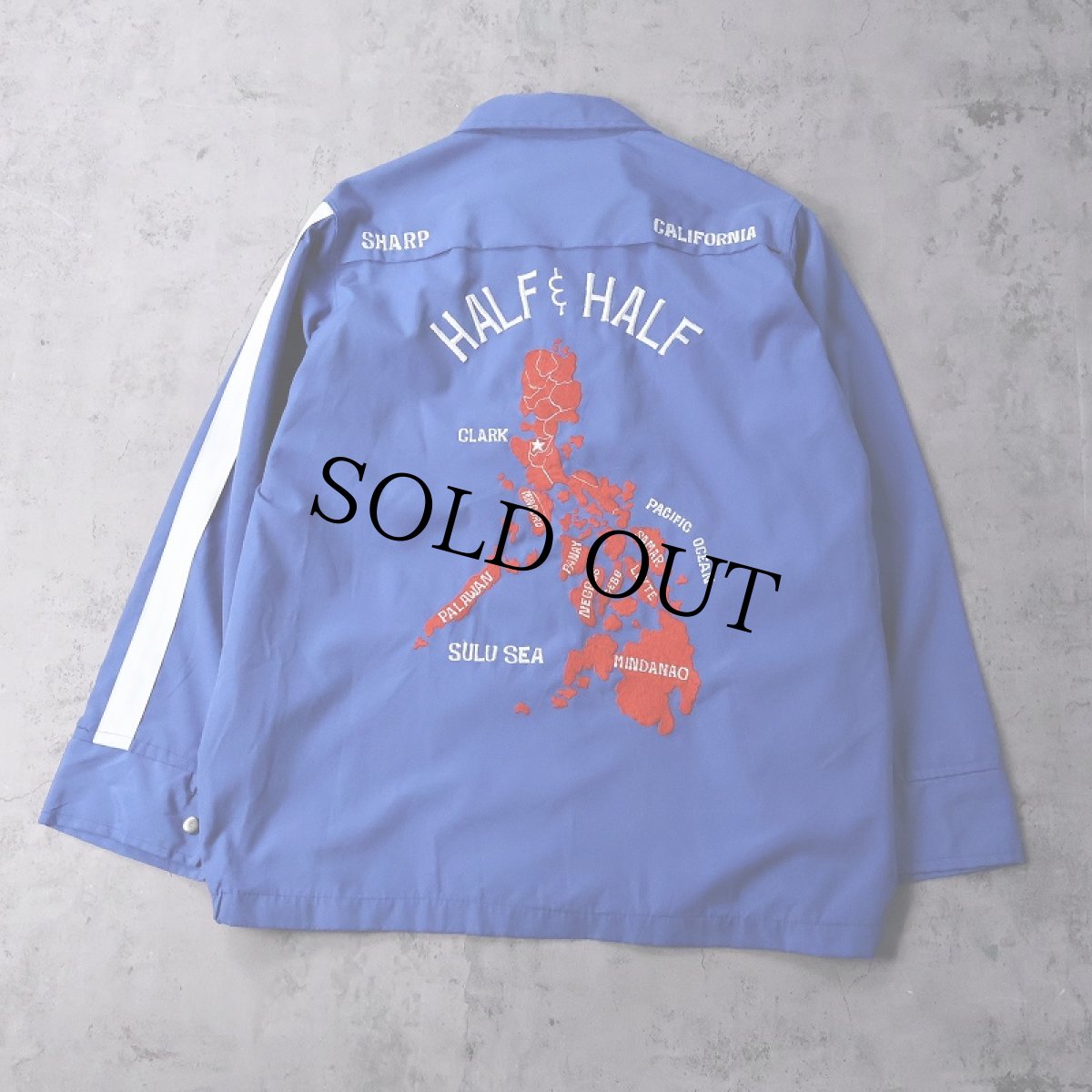 画像4: 70〜80's "HALF & HALF PHILIPPINE" スーベニアジャケット (4)