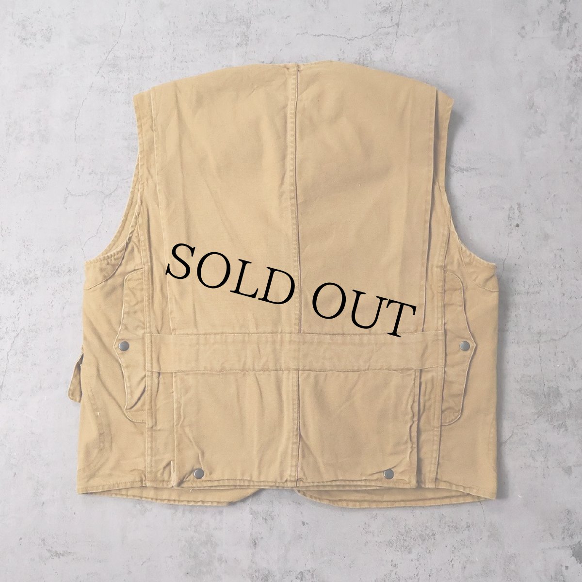 画像2: 90's POLO Ralph Lauren コットンダックハンティングベスト XL (2)