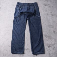 画像2: Ralph Lauren RRL "USMC Monkey Type" デニムカーゴパンツ W36 (2)