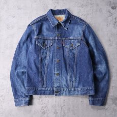画像3: 70's Levi's 70505 USA製 "ALL FIRED UP!" プリントデニムジャケット  (3)