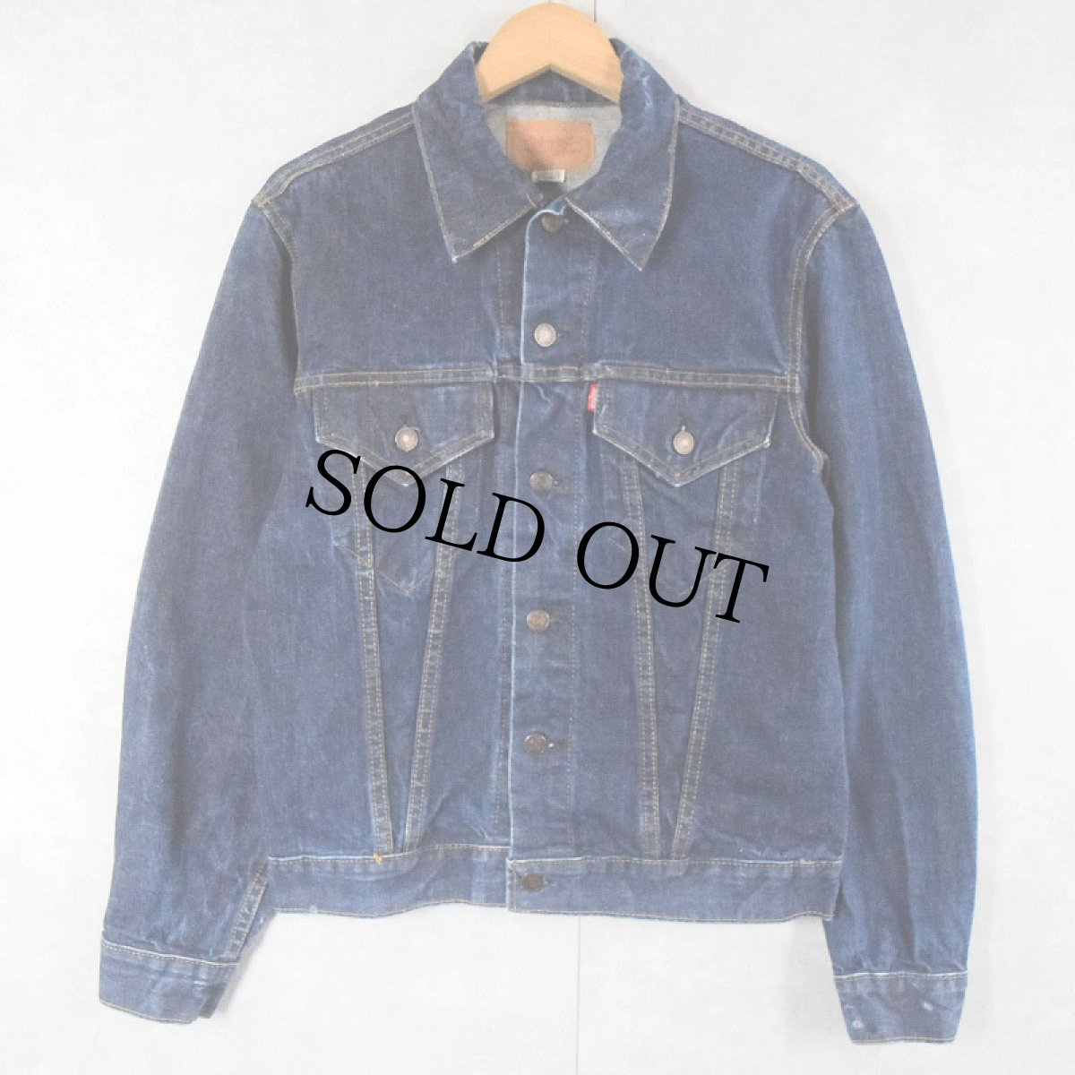 画像1: 60's LEVI'S 70505 BIGE デニムジャケット (1)