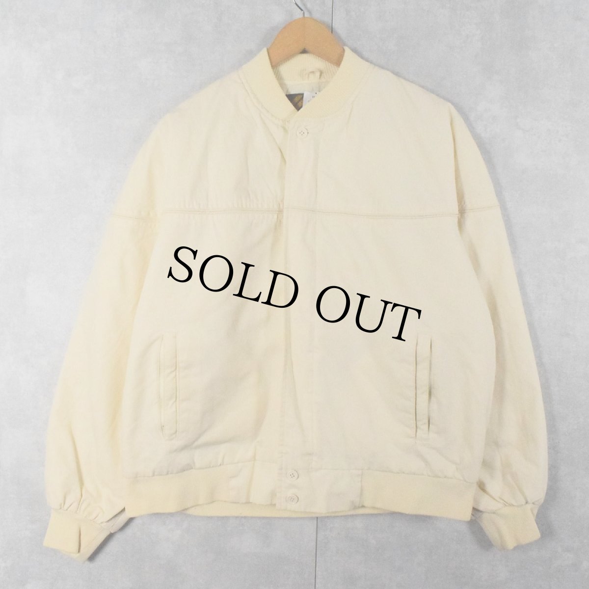 画像1: 80's Sears "Derby Jacket TYPE" 中綿キャップショルダージャケット L (1)