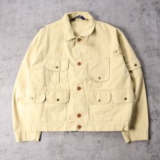 画像1: 90's POLO Ralph Lauren コットンダックフィッシングジャケット XL (1)