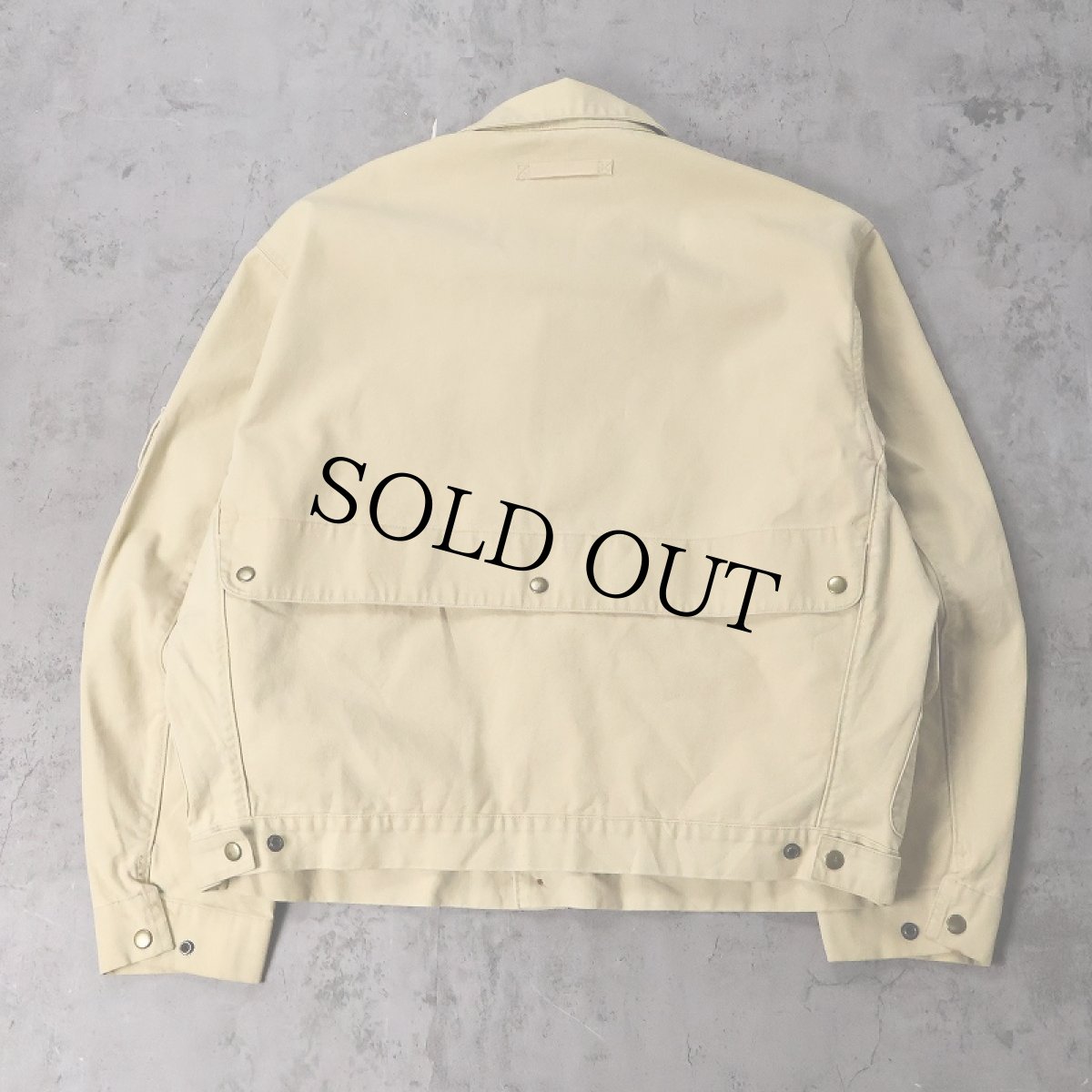 画像2: 90's POLO Ralph Lauren コットンダックフィッシングジャケット XL (2)