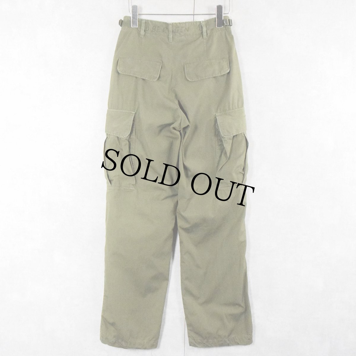 画像2: 60's U.S.ARMY ジャングルファティーグパンツ 3rd X-SMALL REGULAR (2)