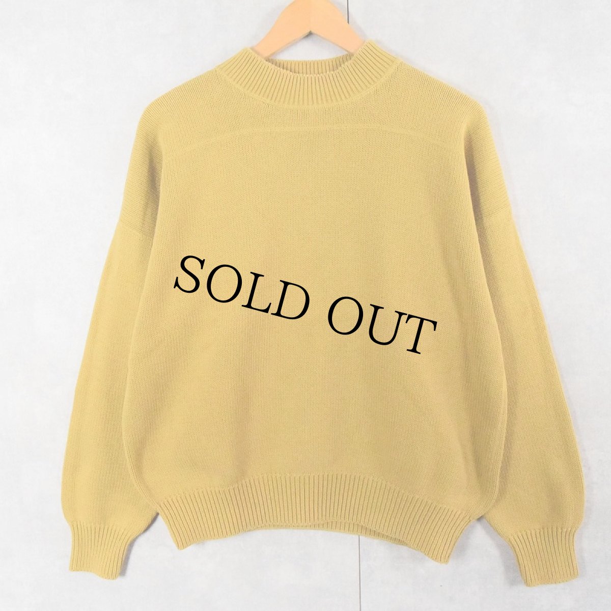 画像1: 90's GAP モックネックニットセーター (1)