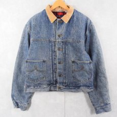 画像1: 80〜90's POLO Ralph Lauren "2nd TYPE" ブランケットライナー デニムジャケット XL (1)