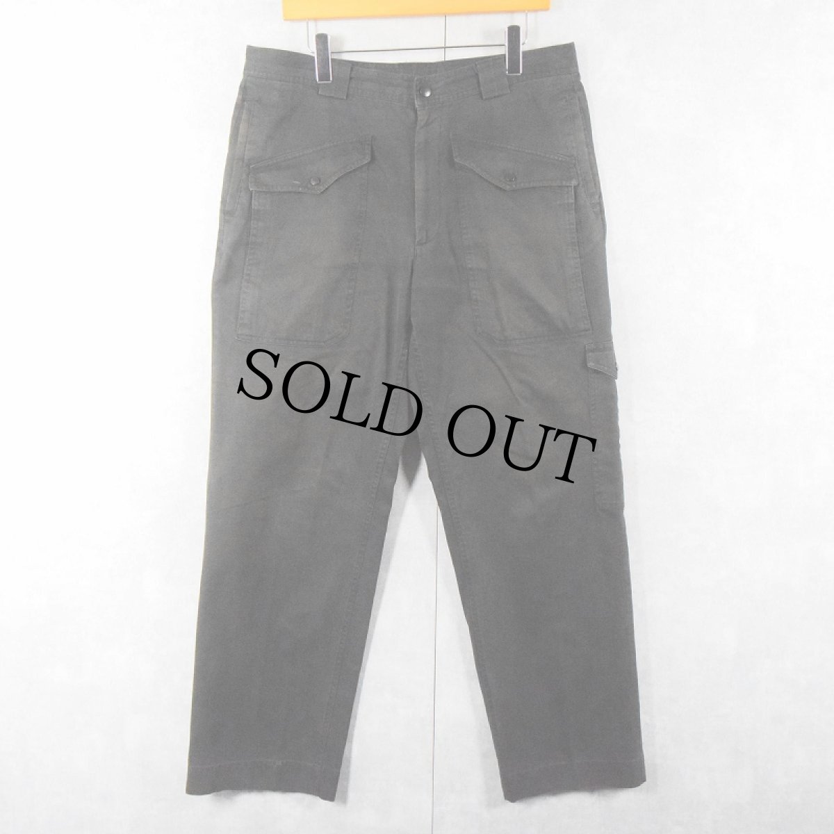 画像2: GAP ワークパンツ BLACK M (2)