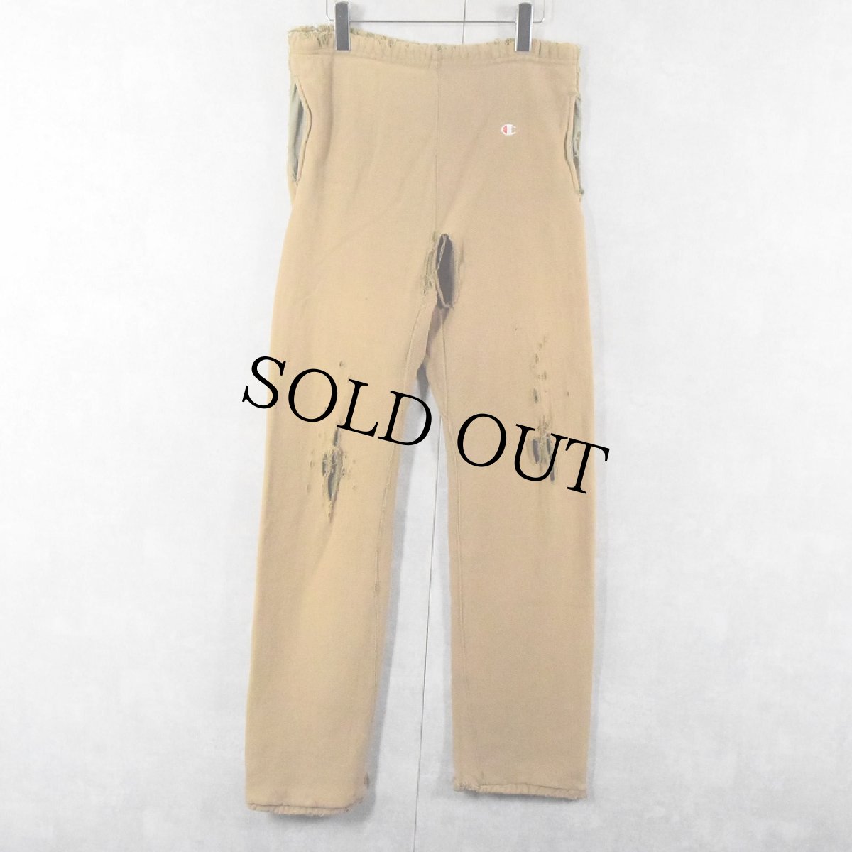 画像2: 80's Champion REVERSE WEAVE トリコタグ USA製 スウェットパンツ M (2)