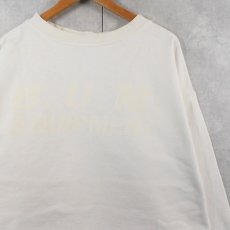 画像1: 90's B.U.M. equipment ロゴプリントスウェット (1)